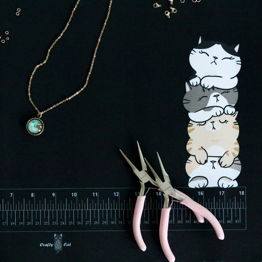 The Kitty Stack Jewelry Mat - Black
